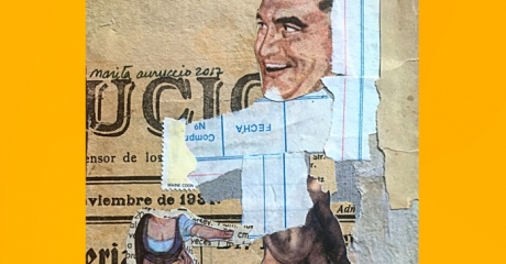 Marita Auruccio | Tiempos Modernos, 2017 | Collage Manual