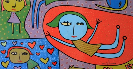 Milo Lockett | Técnica mixta. Sín título. 2013