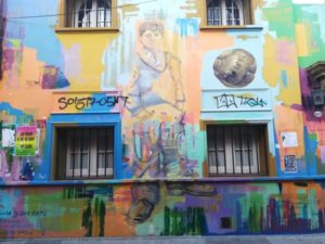 Mural s/t - Foto - Mural urbano realizado por Darío Coronda